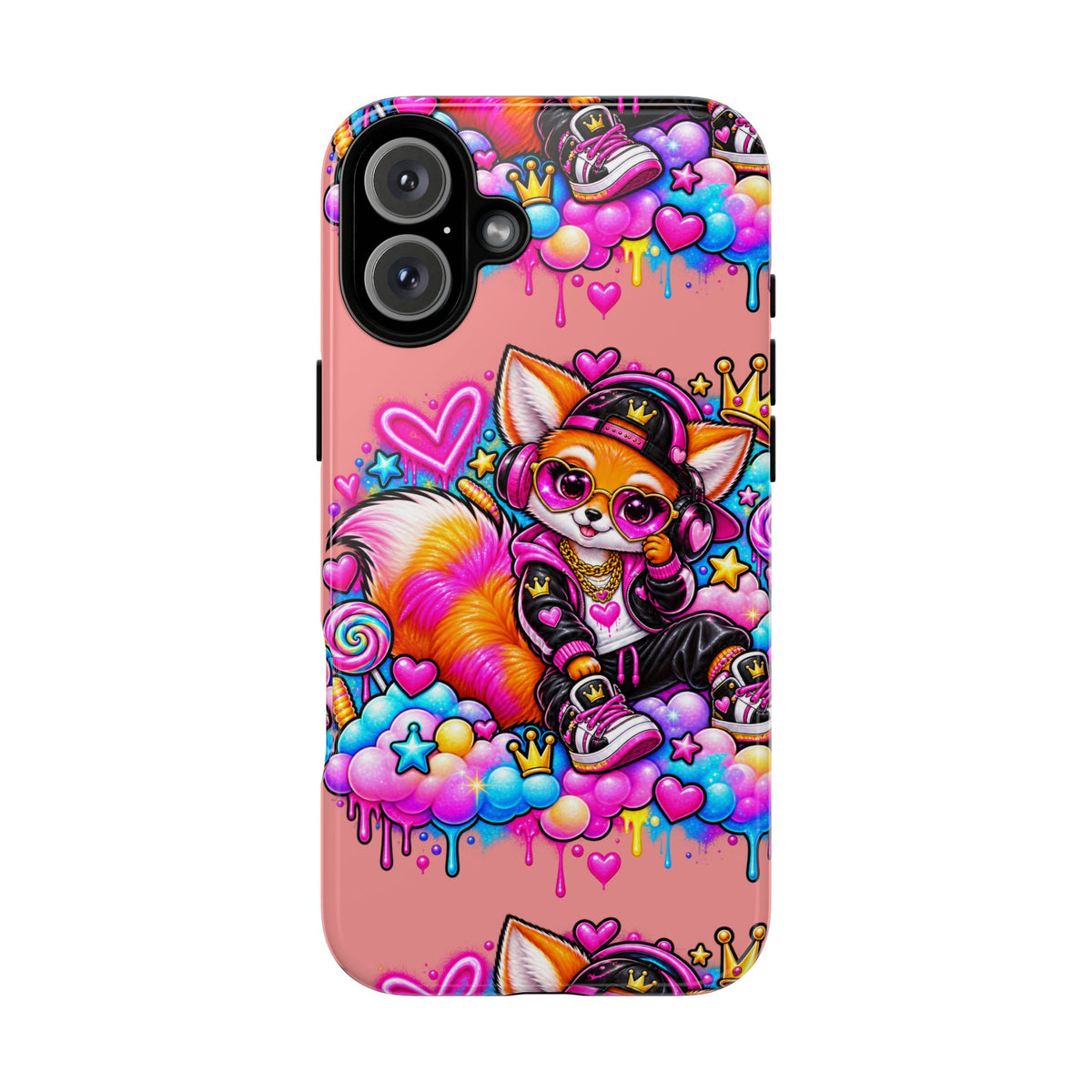 Cute Streetwear Fox Phone Case — Fox Streetwear Star