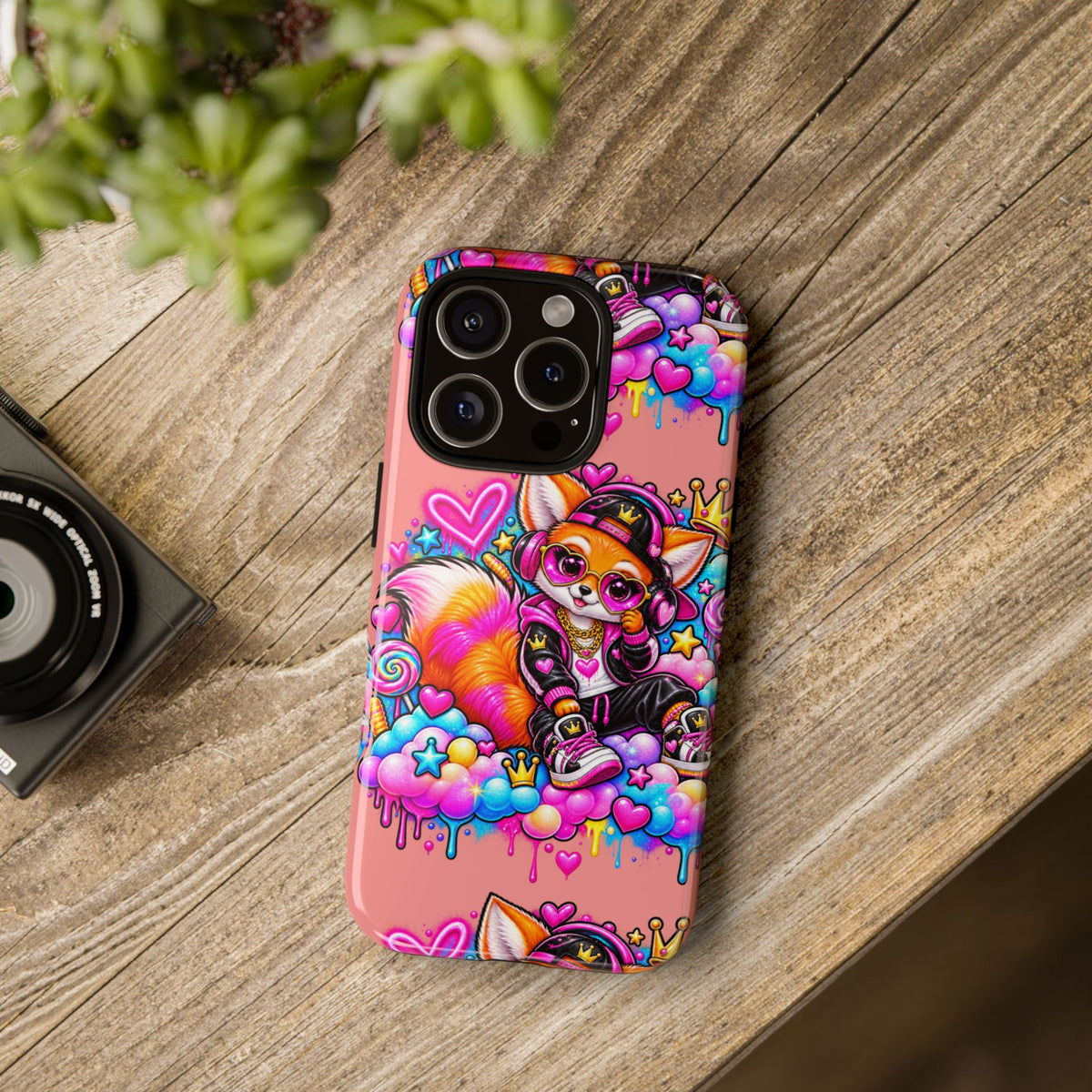 Cute Streetwear Fox Phone Case — Fox Streetwear Star