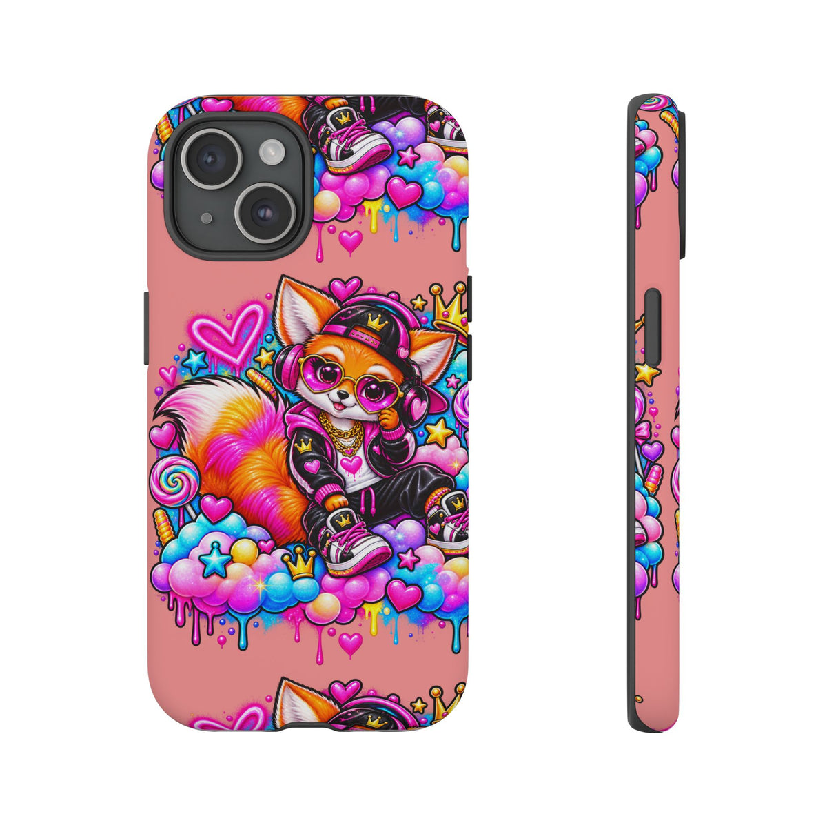 Cute Streetwear Fox Phone Case — Fox Streetwear Star