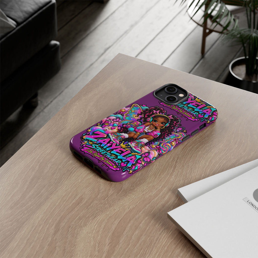 Cute Afro Rainbow Fairy Phone Case Fairy Streetwear Princess Protective Cover