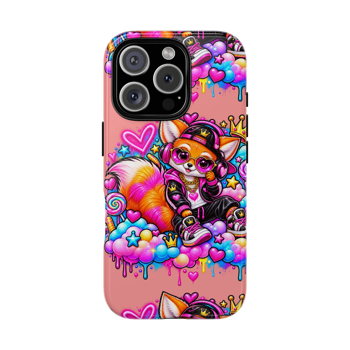 Cute Streetwear Fox Phone Case — Fox Streetwear Star