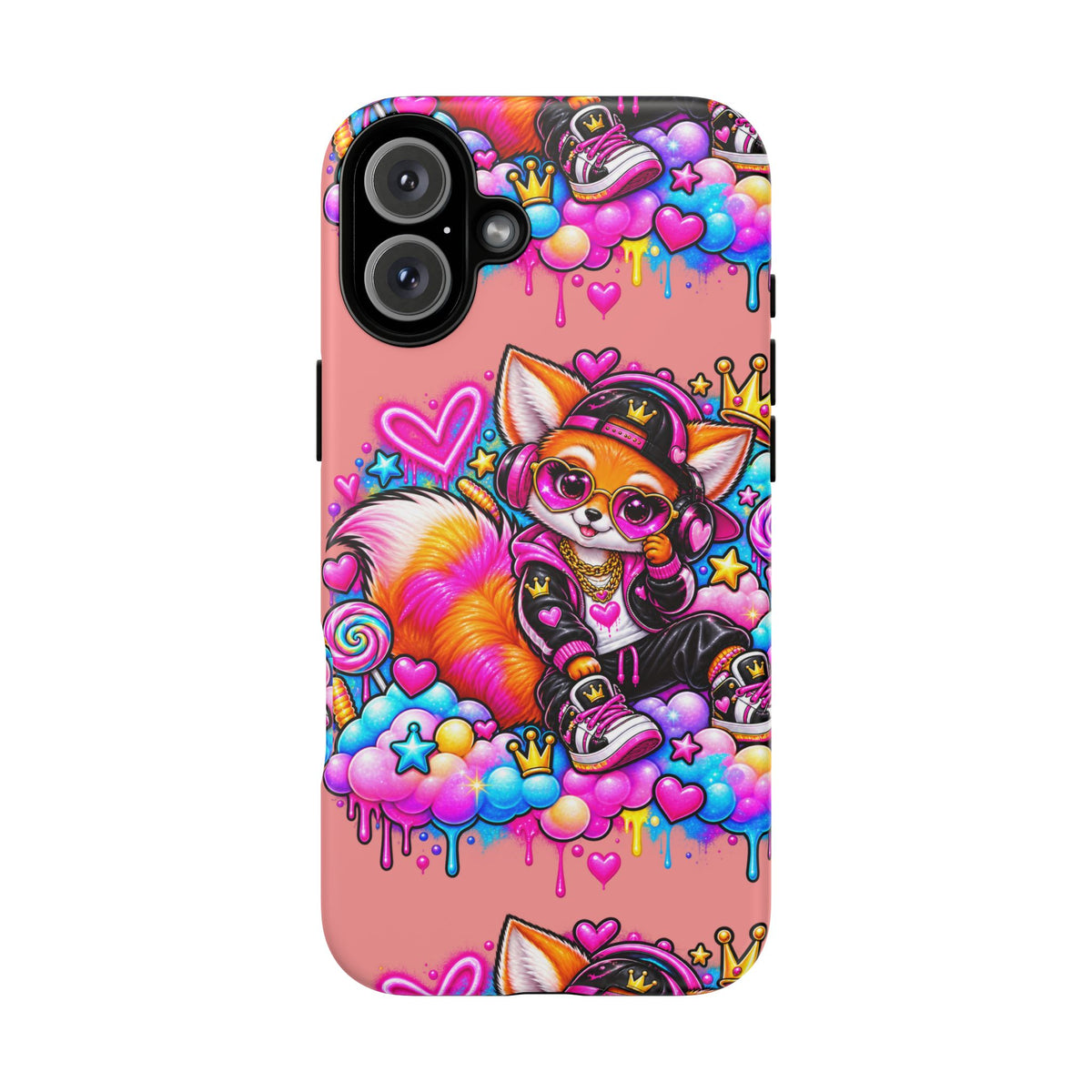 Cute Streetwear Fox Phone Case — Fox Streetwear Star