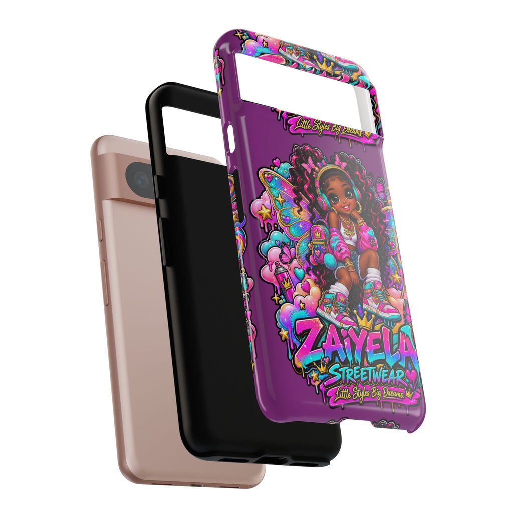 Cute Afro Rainbow Fairy Phone Case Fairy Streetwear Princess Protective Cover