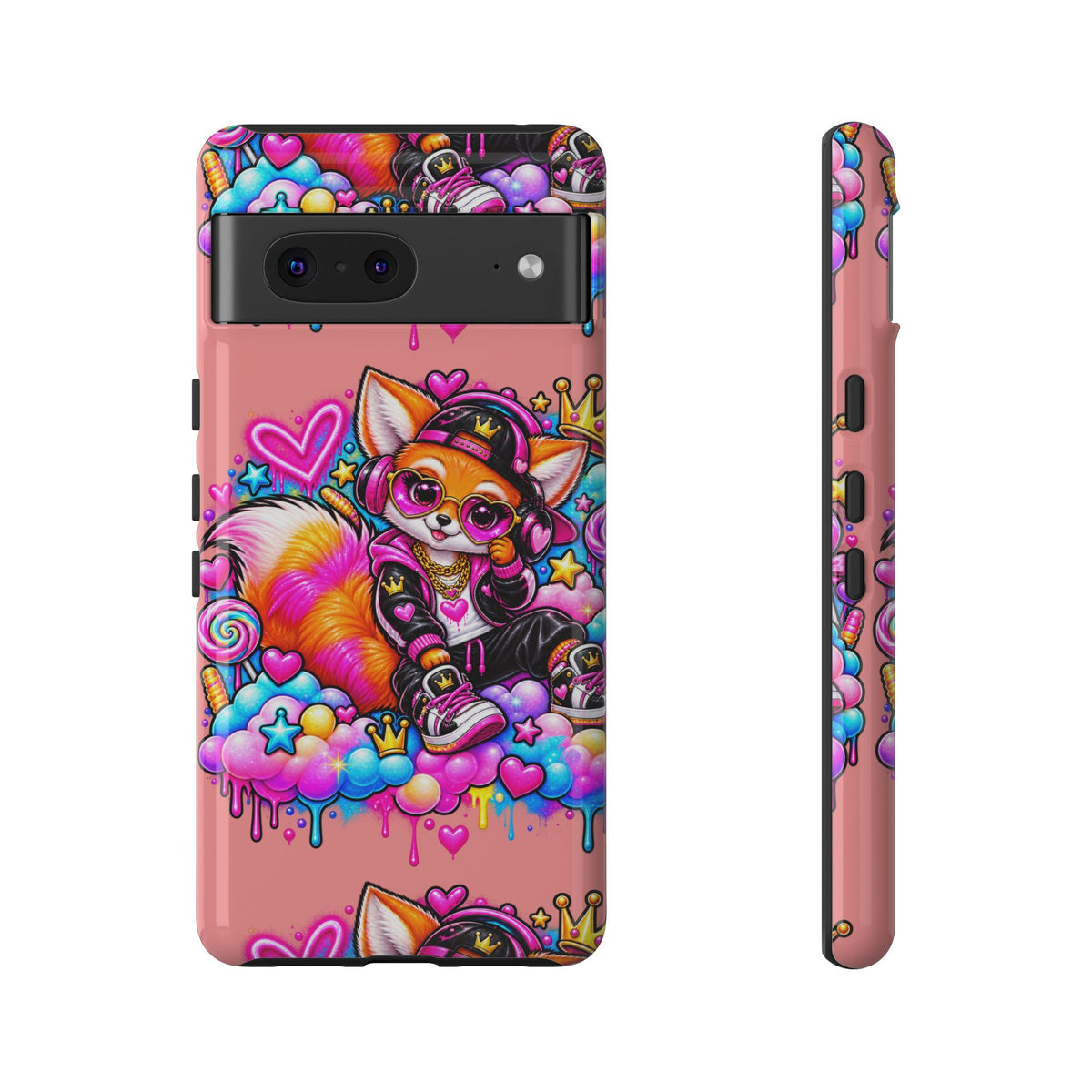 Cute Streetwear Fox Phone Case — Fox Streetwear Star