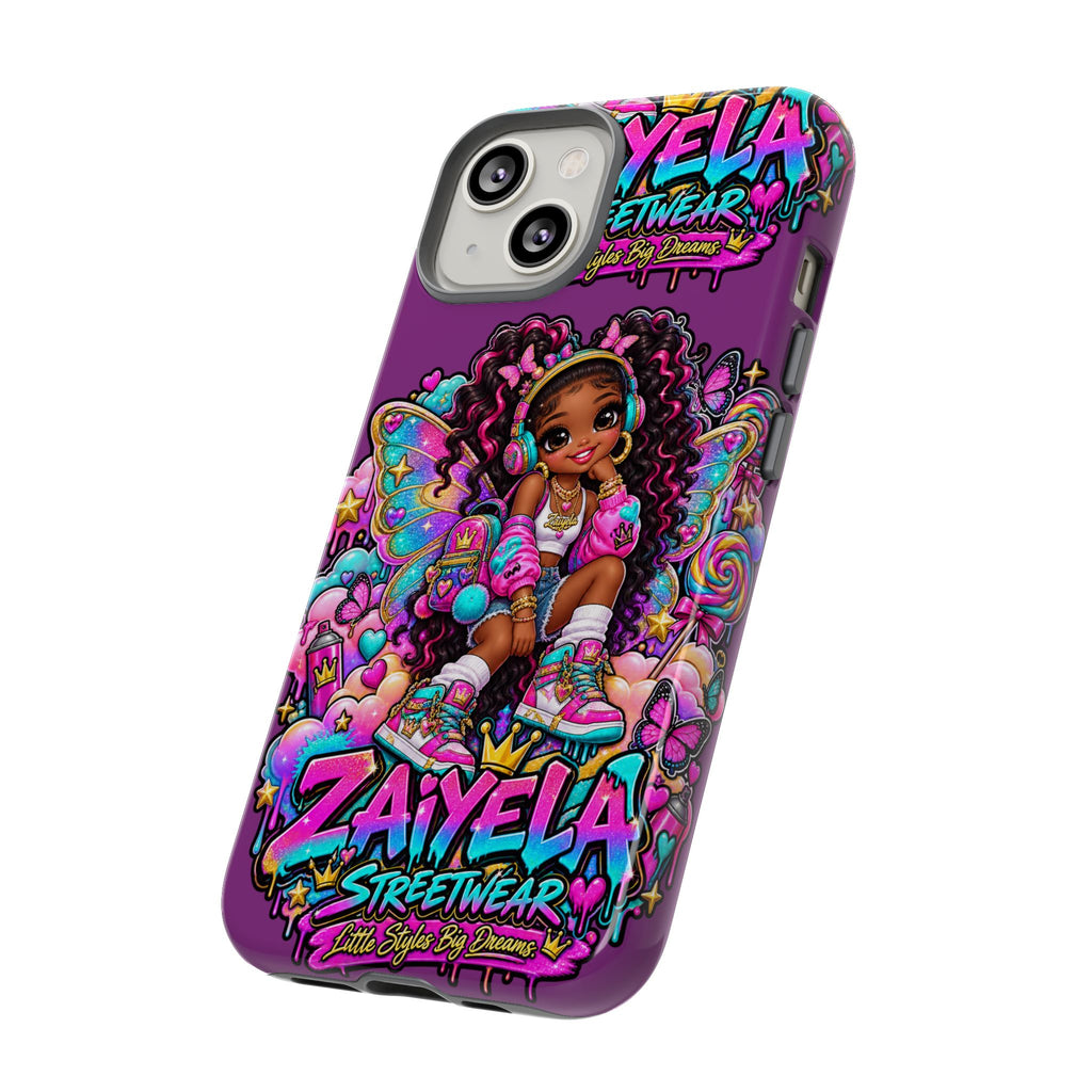 Cute Afro Rainbow Fairy Phone Case Fairy Streetwear Princess Protective Cover