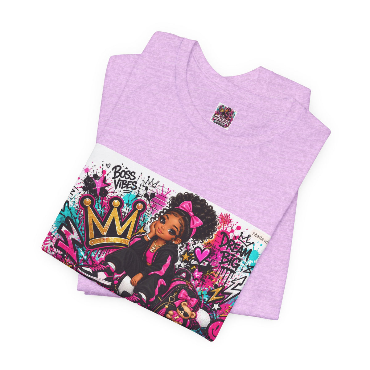 Zaiyela Streetwear Graffiti Tee