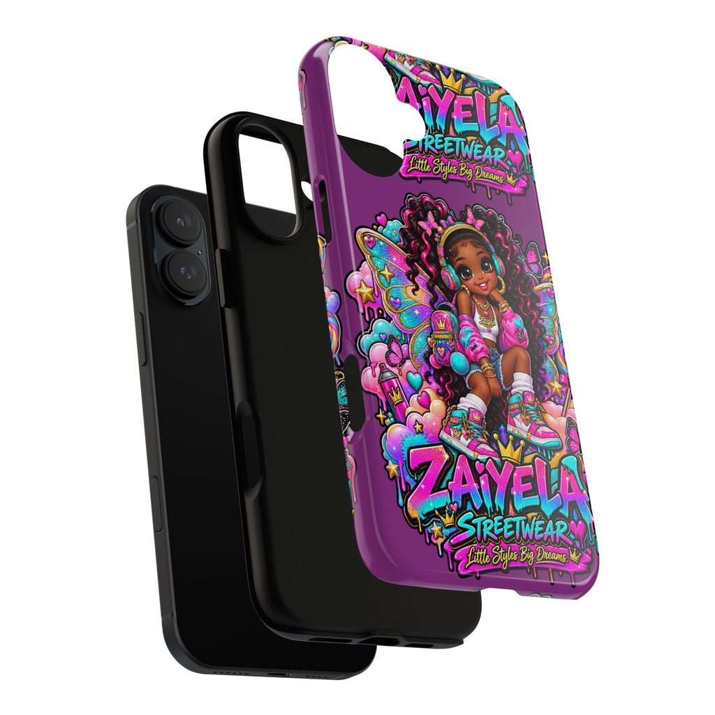 Cute Afro Rainbow Fairy Phone Case Fairy Streetwear Princess Protective Cover