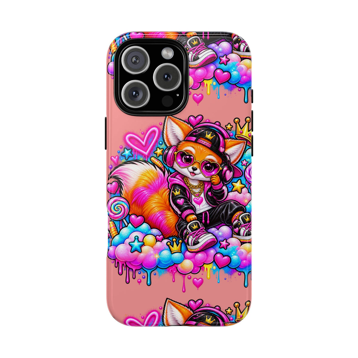 Cute Streetwear Fox Phone Case — Fox Streetwear Star