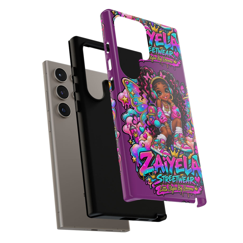 Cute Afro Rainbow Fairy Phone Case Fairy Streetwear Princess Protective Cover