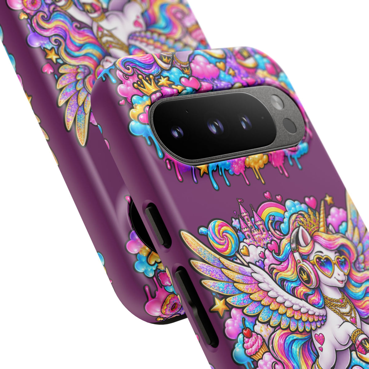 Unicorn Cute Tough Case — Colorful Rainbow Pegasus Phone Case