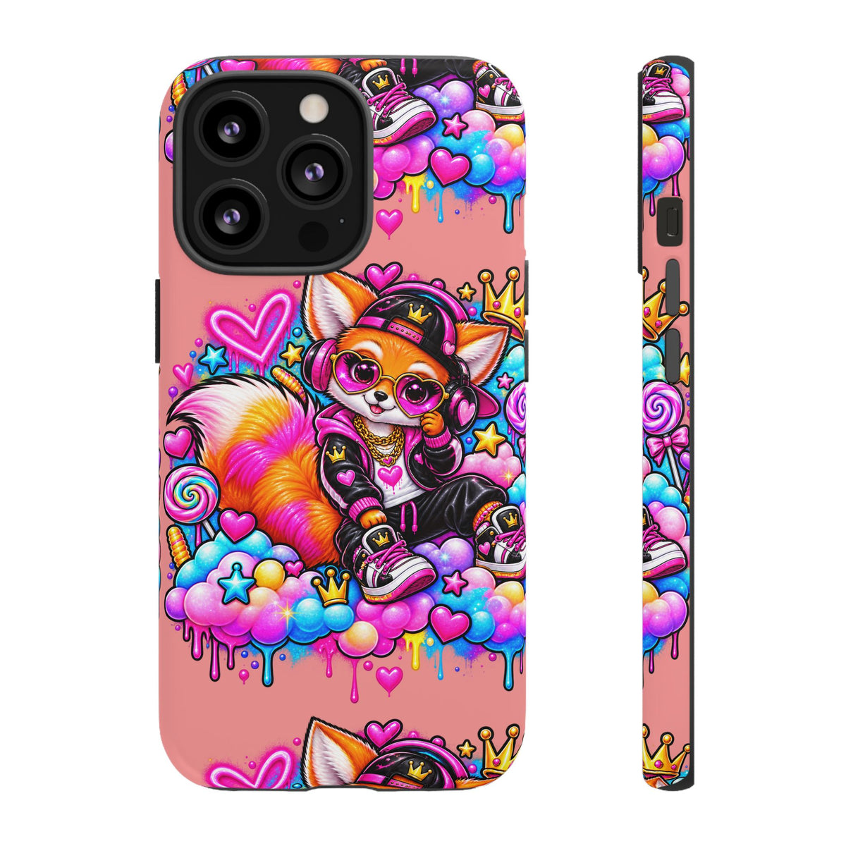 Cute Streetwear Fox Phone Case — Fox Streetwear Star