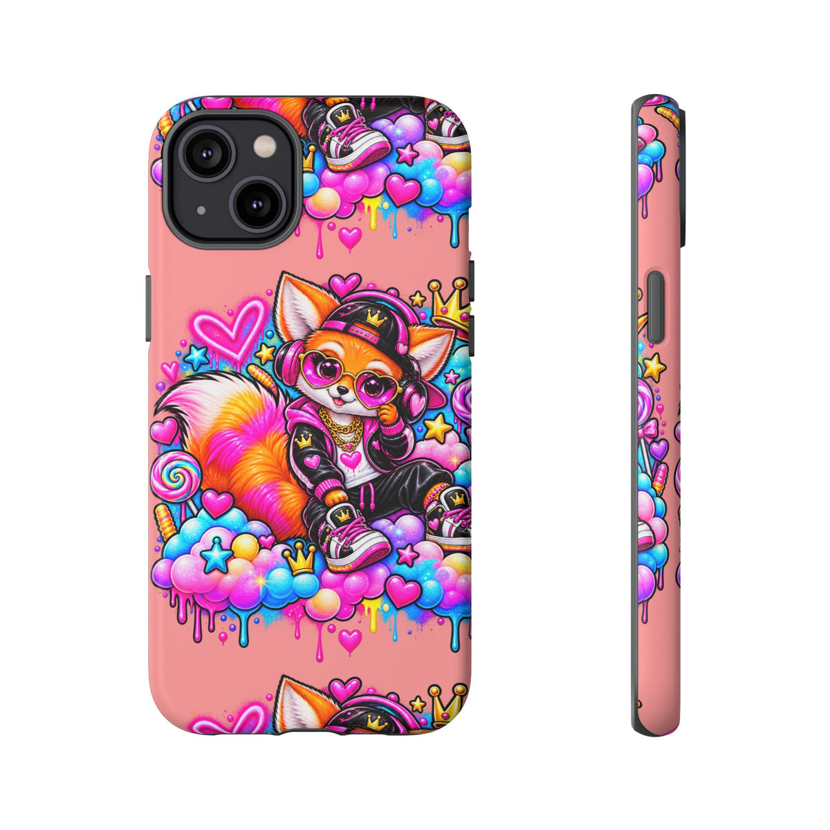 Cute Streetwear Fox Phone Case — Fox Streetwear Star