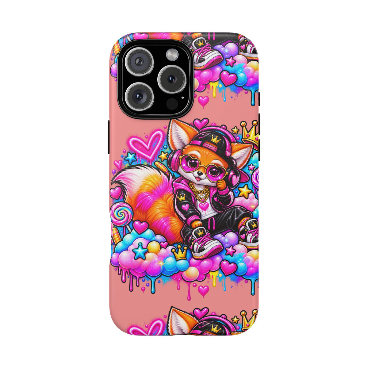Cute Streetwear Fox Phone Case — Fox Streetwear Star