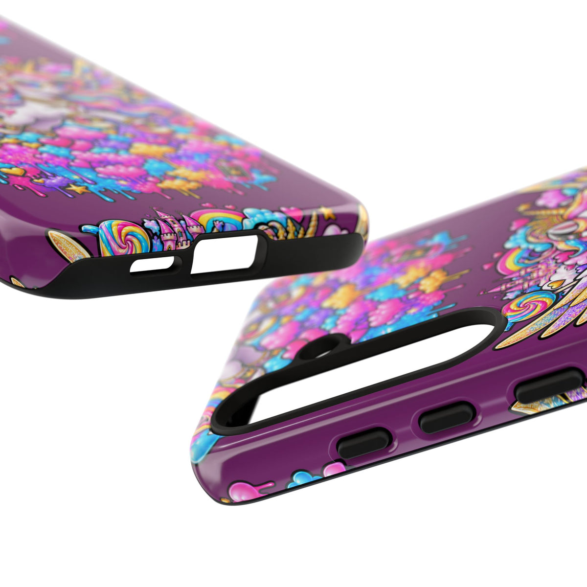 Unicorn Cute Tough Case — Colorful Rainbow Pegasus Phone Case