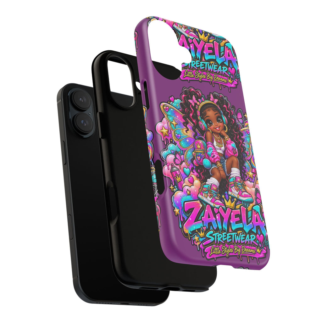 Cute Afro Rainbow Fairy Phone Case Fairy Streetwear Princess Protective Cover