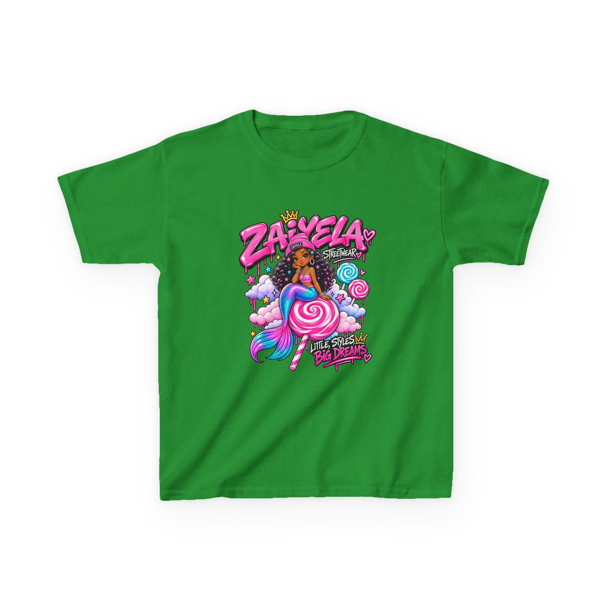 Kids Tee  Zaiyela  Candy Cloud Girl Graphic