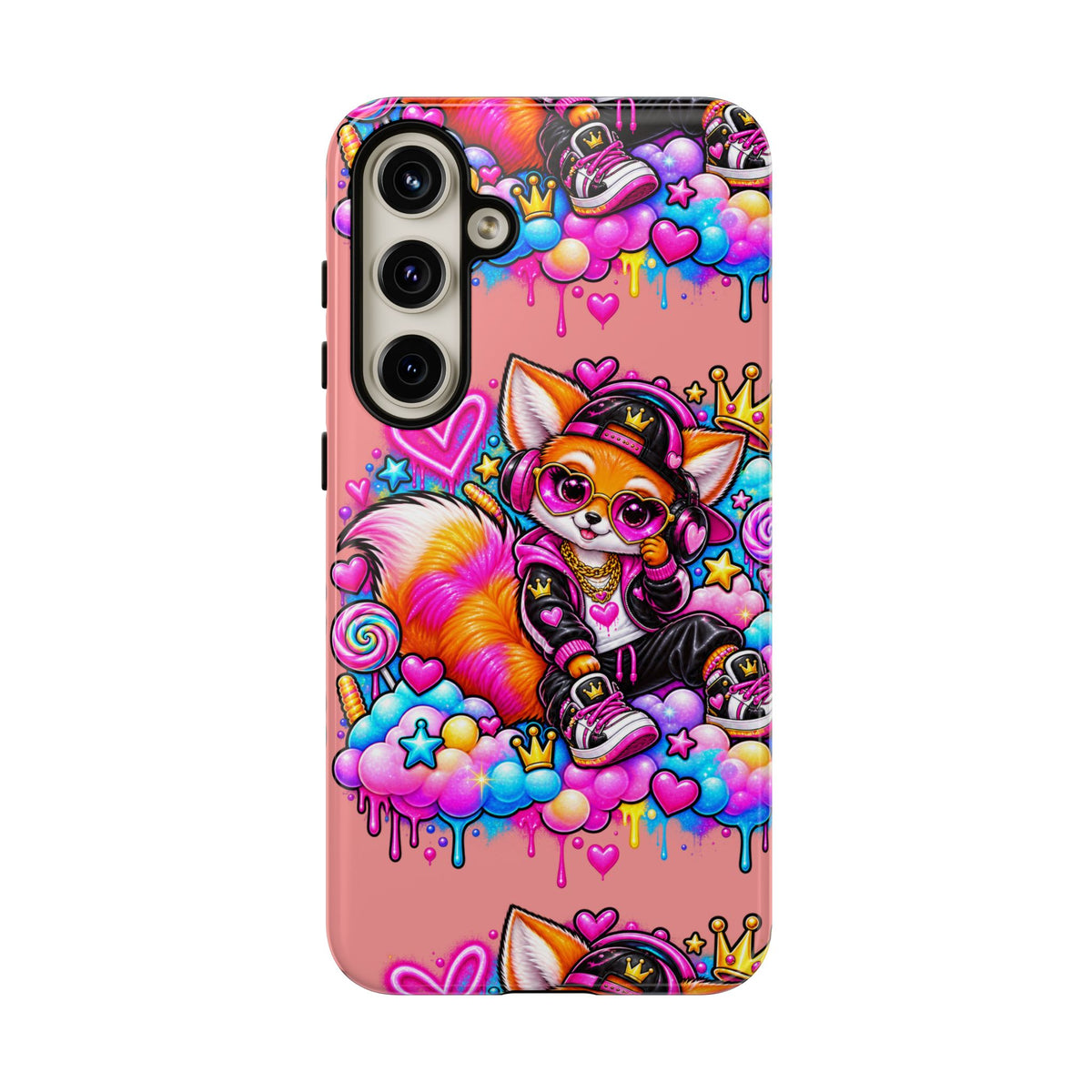 Cute Streetwear Fox Phone Case — Fox Streetwear Star