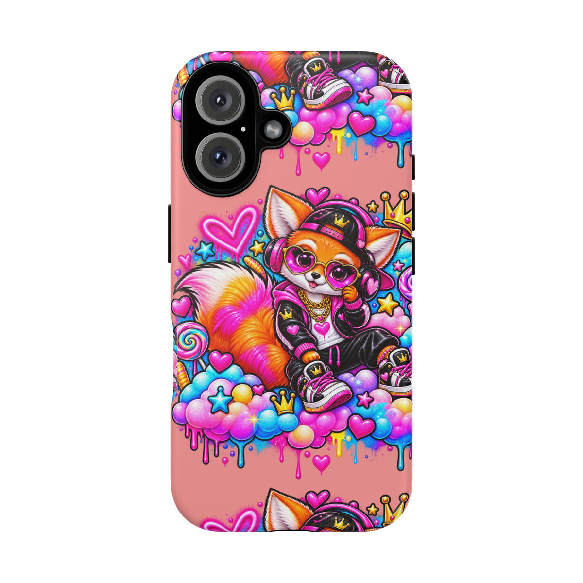 Cute Streetwear Fox Phone Case — Fox Streetwear Star
