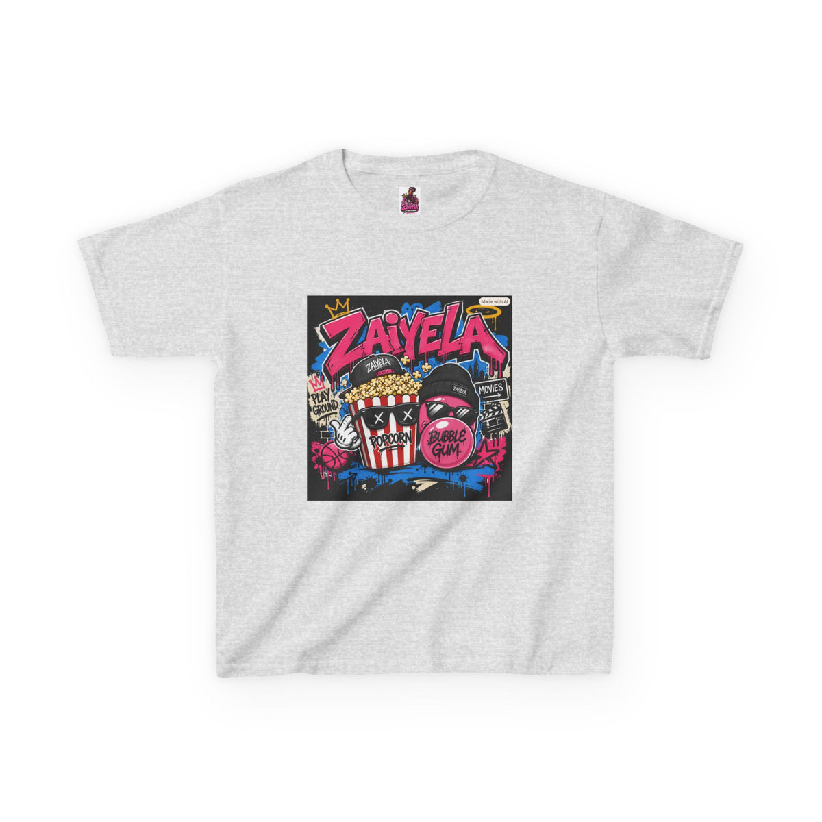 Kids T‑Shirt Big Dreams Inspiring Cartoon Tee for Aspiring Kids