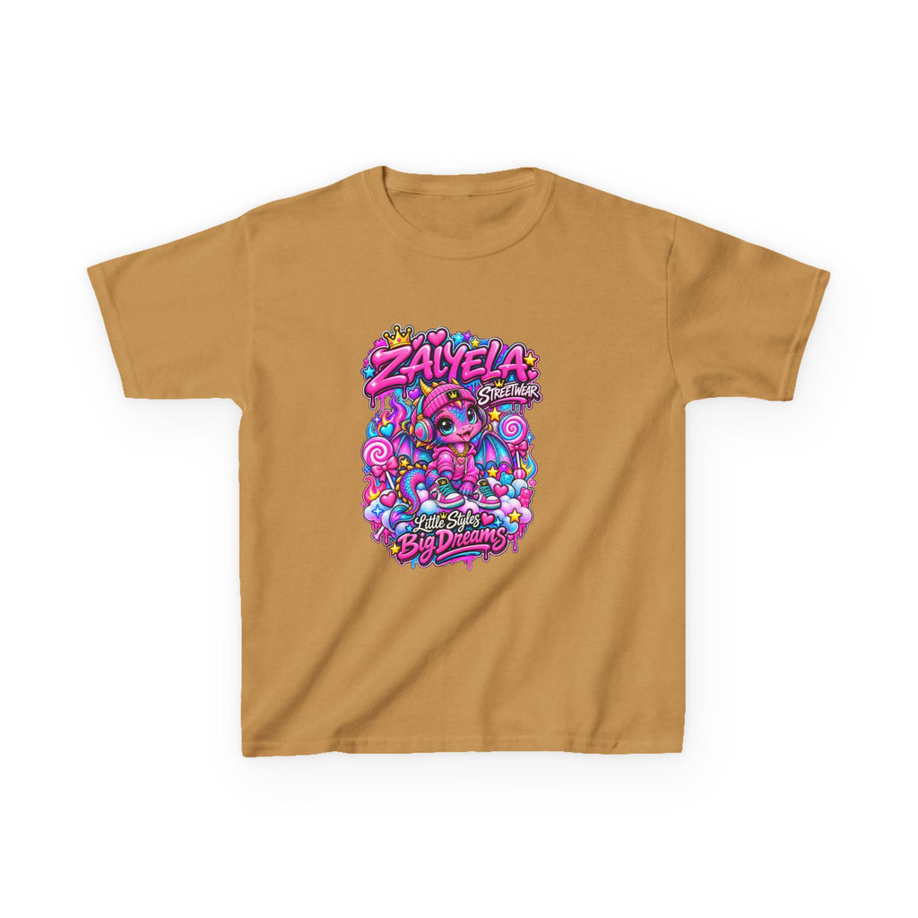 Kids Tee — Colorful Candy Galaxy "Zayelia" Graphic