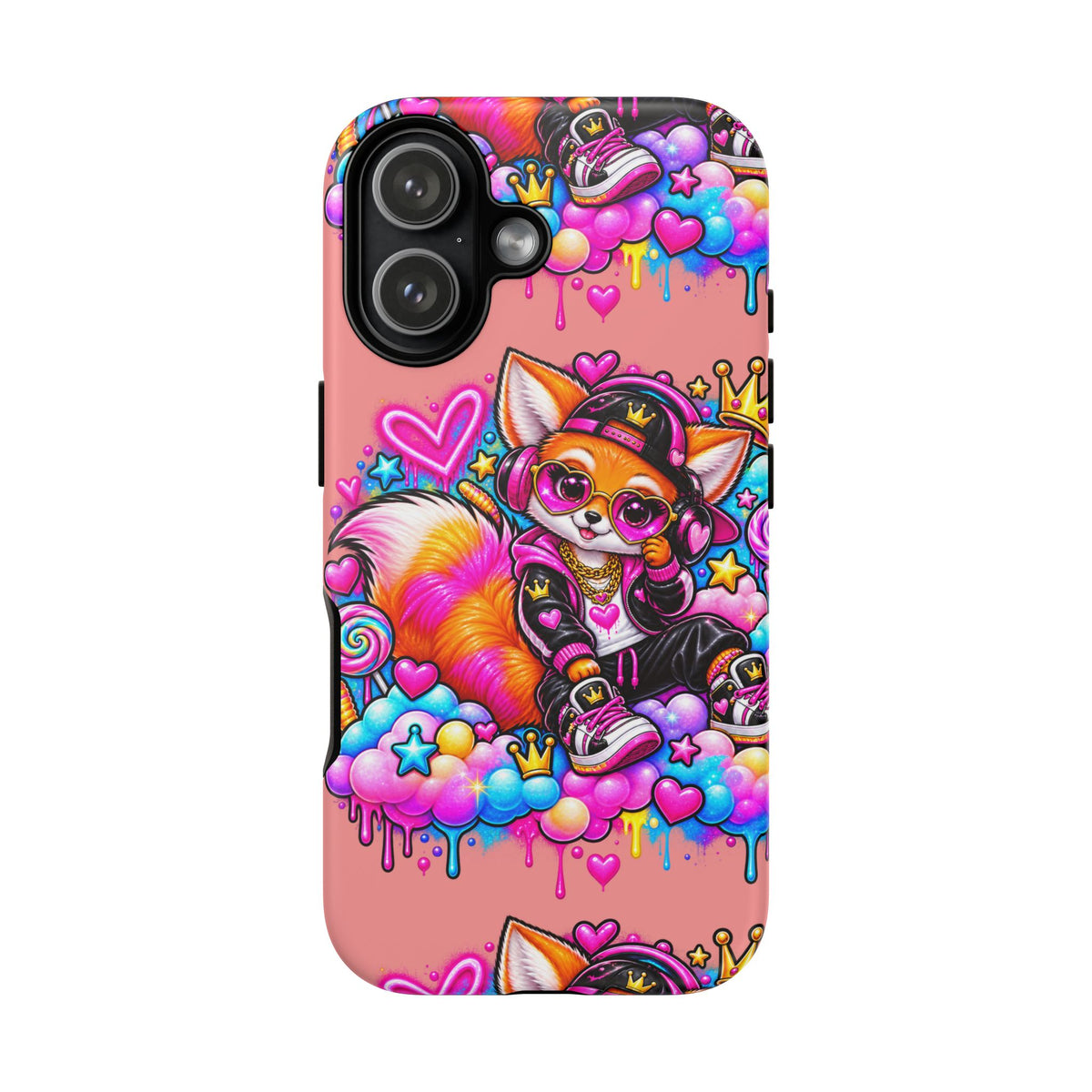 Cute Streetwear Fox Phone Case — Fox Streetwear Star