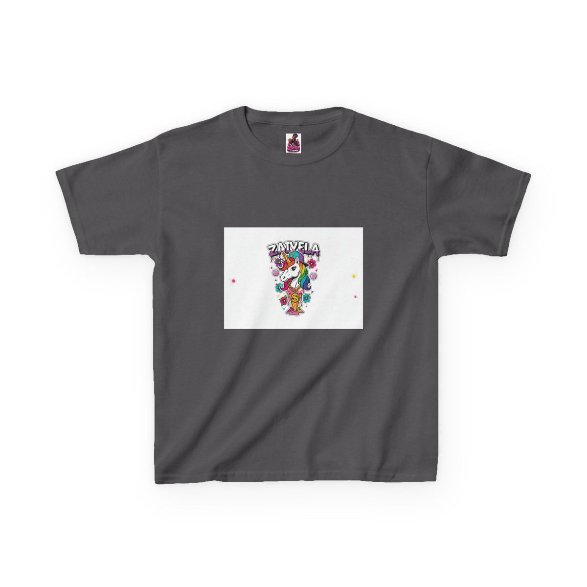 Kids T-Shirt Colorful Party Unicorn Stay Wild Graphic