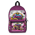 Zaiyela Streetwear Kids Backpack  Pink Crown Graphic School Bag