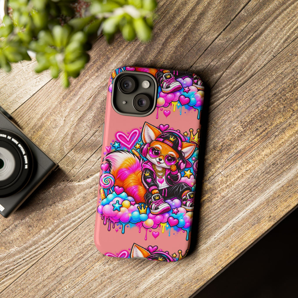 Cute Streetwear Fox Phone Case — Fox Streetwear Star