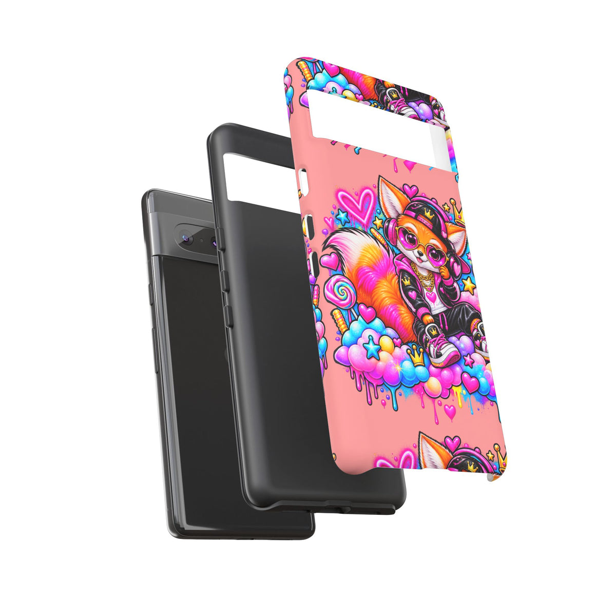 Cute Streetwear Fox Phone Case — Fox Streetwear Star