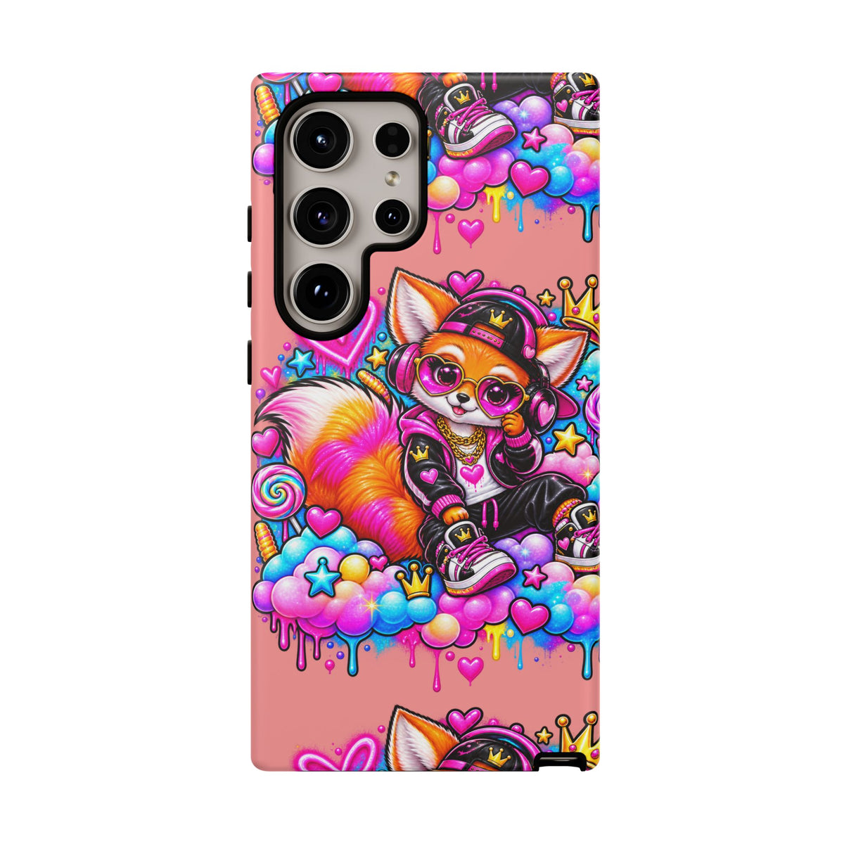 Cute Streetwear Fox Phone Case — Fox Streetwear Star