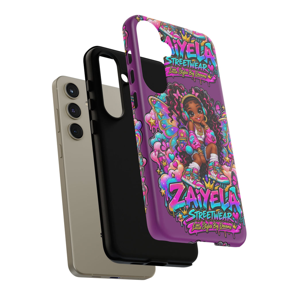 Cute Afro Rainbow Fairy Phone Case Fairy Streetwear Princess Protective Cover