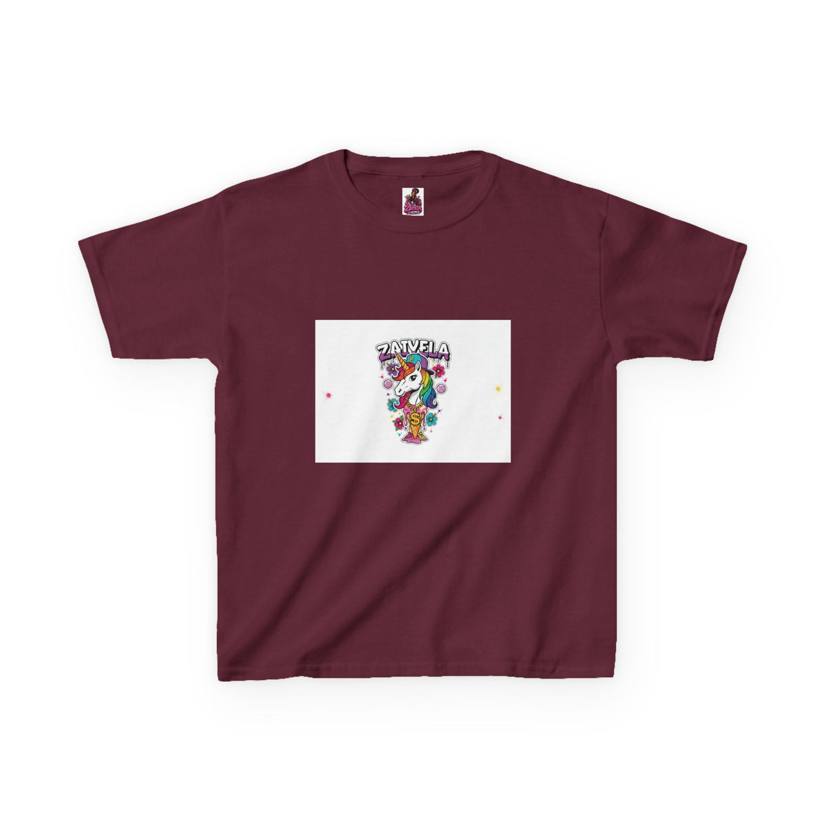 Kids T-Shirt Colorful Party Unicorn Stay Wild Graphic