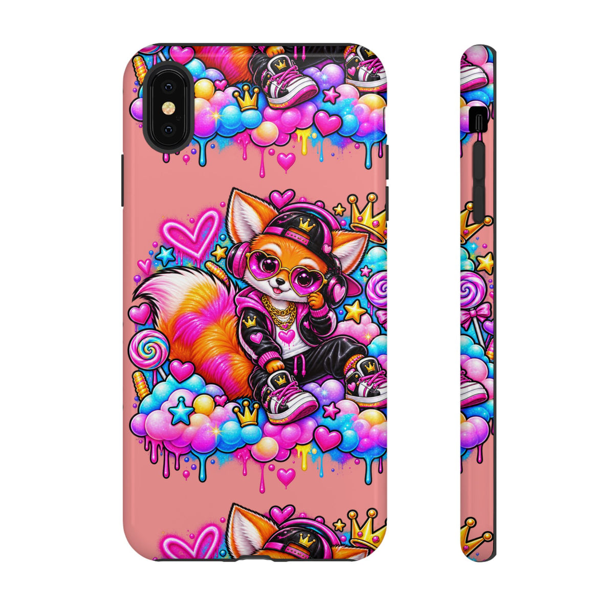 Cute Streetwear Fox Phone Case — Fox Streetwear Star