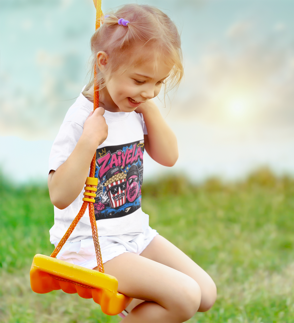 Kids T‑Shirt Big Dreams Inspiring Cartoon Tee for Aspiring Kids