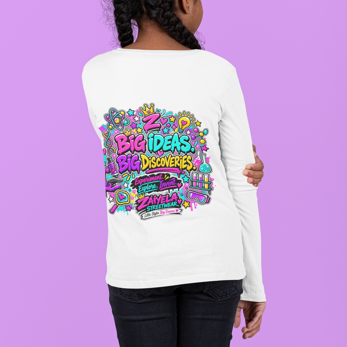 Future Scientist Youth Sweatshirt — Bright STEM Crewneck for Kids