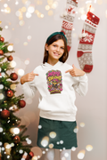 Kids Hoodie — 'Shine Bright' Colorful Holiday Graphic Hoodie