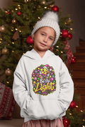Kids Hoodie Be the Light Colorful Holiday Graphic Hoodie for Children
