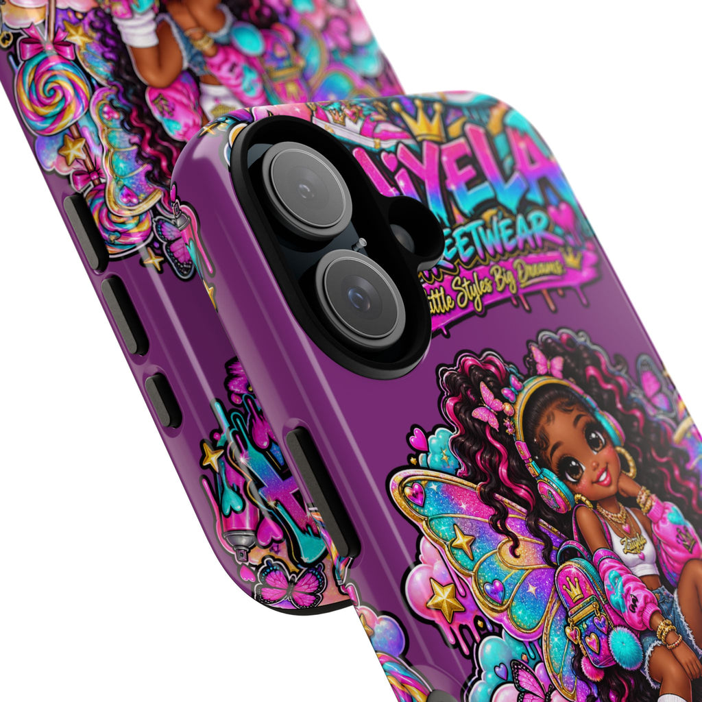 Cute Afro Rainbow Fairy Phone Case Fairy Streetwear Princess Protective Cover