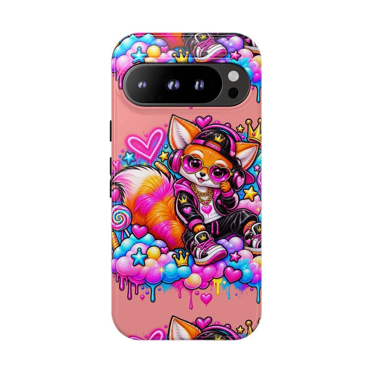 Cute Streetwear Fox Phone Case — Fox Streetwear Star