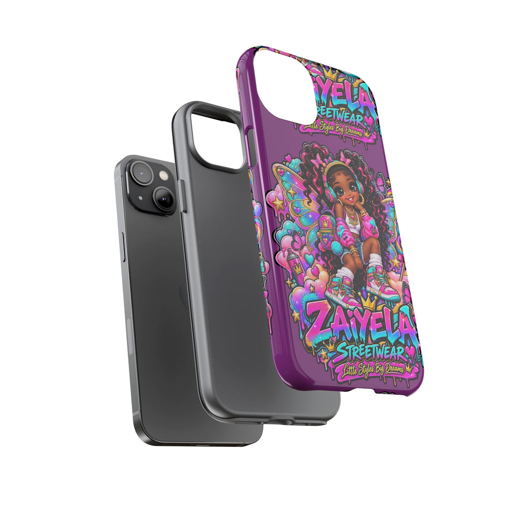 Cute Afro Rainbow Fairy Phone Case Fairy Streetwear Princess Protective Cover