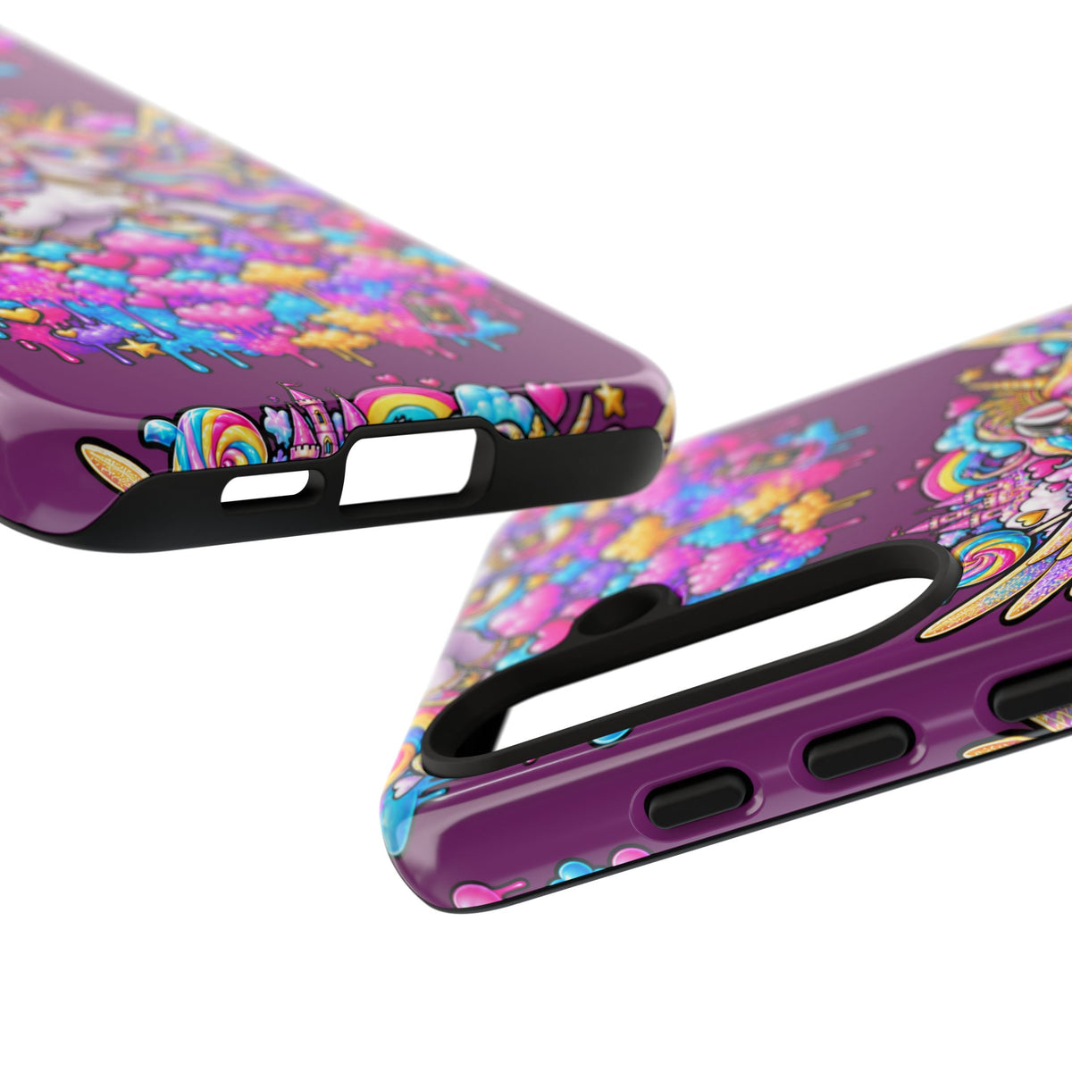 Unicorn Cute Tough Case — Colorful Rainbow Pegasus Phone Case