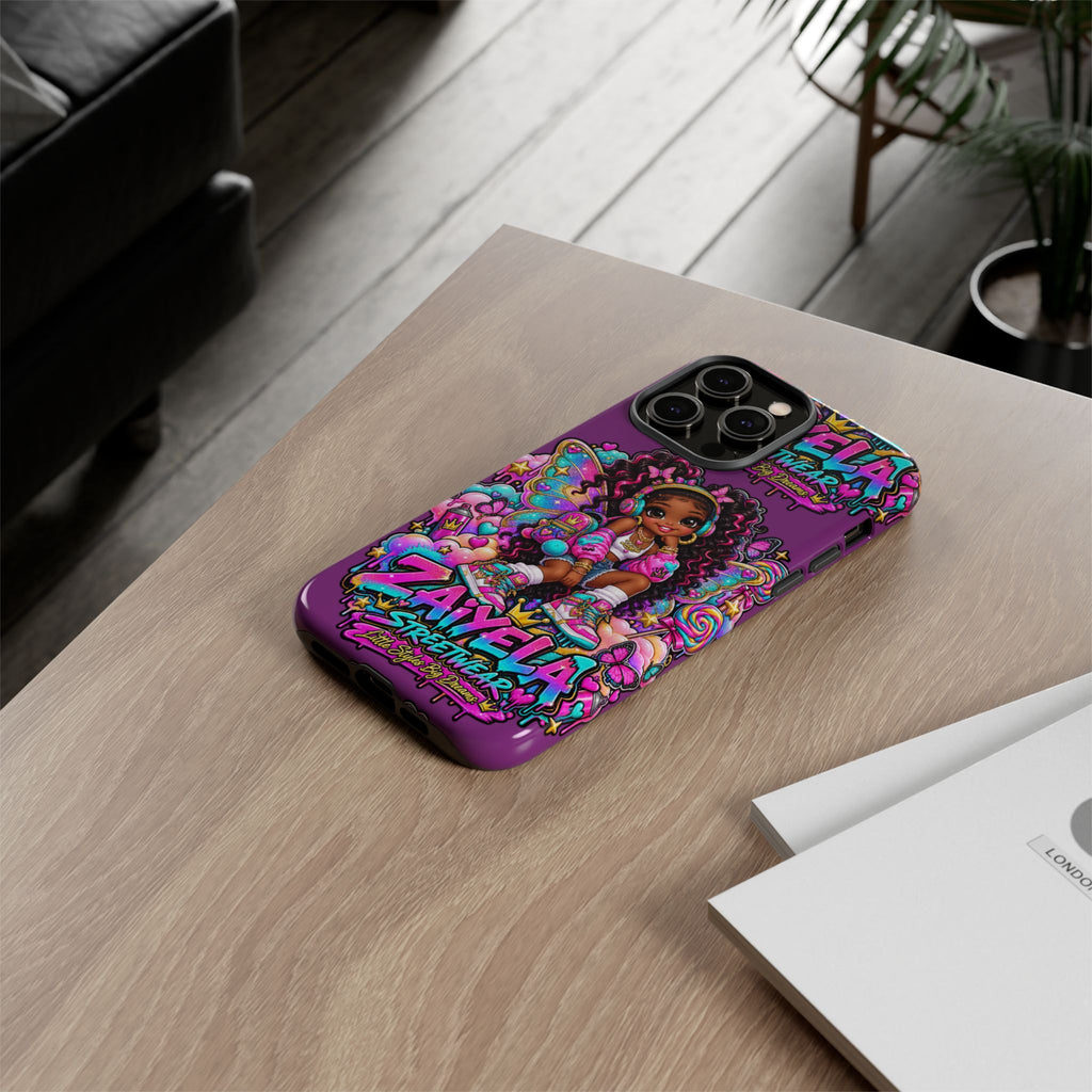 Cute Afro Rainbow Fairy Phone Case Fairy Streetwear Princess Protective Cover