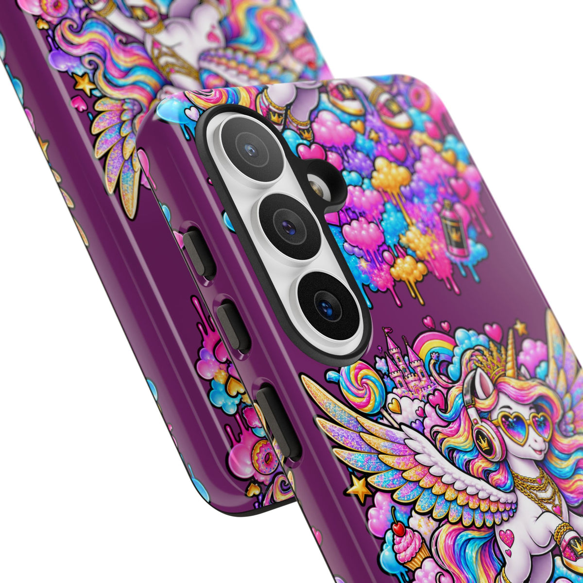 Unicorn Cute Tough Case — Colorful Rainbow Pegasus Phone Case