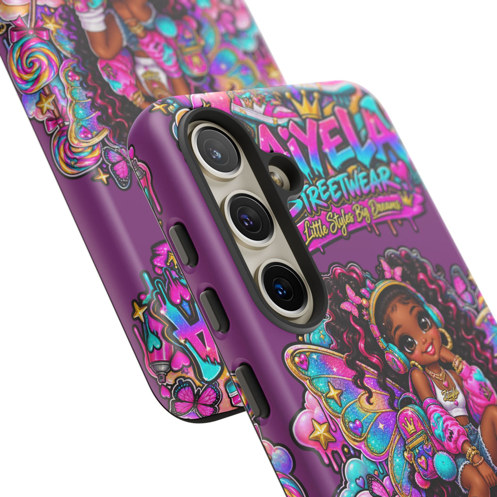 Cute Afro Rainbow Fairy Phone Case Fairy Streetwear Princess Protective Cover