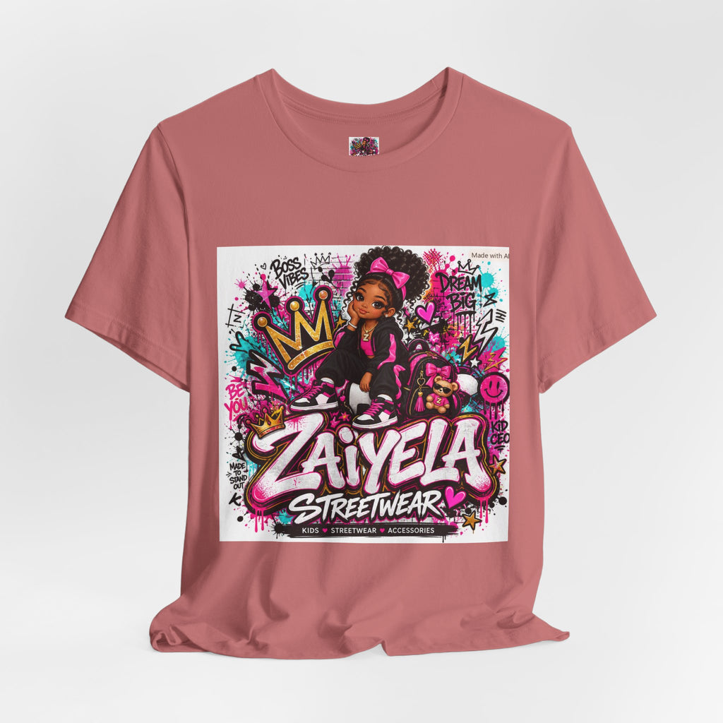 Zaiyela Streetwear Graffiti Tee