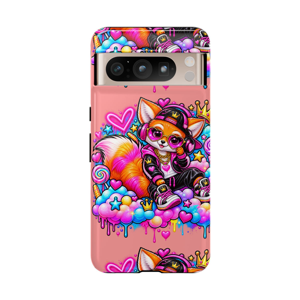Cute Streetwear Fox Phone Case — Fox Streetwear Star