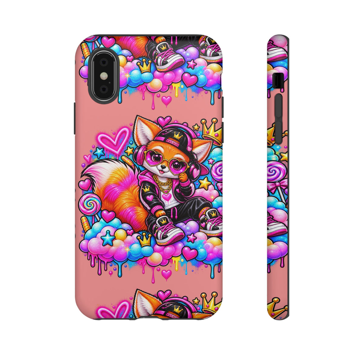 Cute Streetwear Fox Phone Case — Fox Streetwear Star
