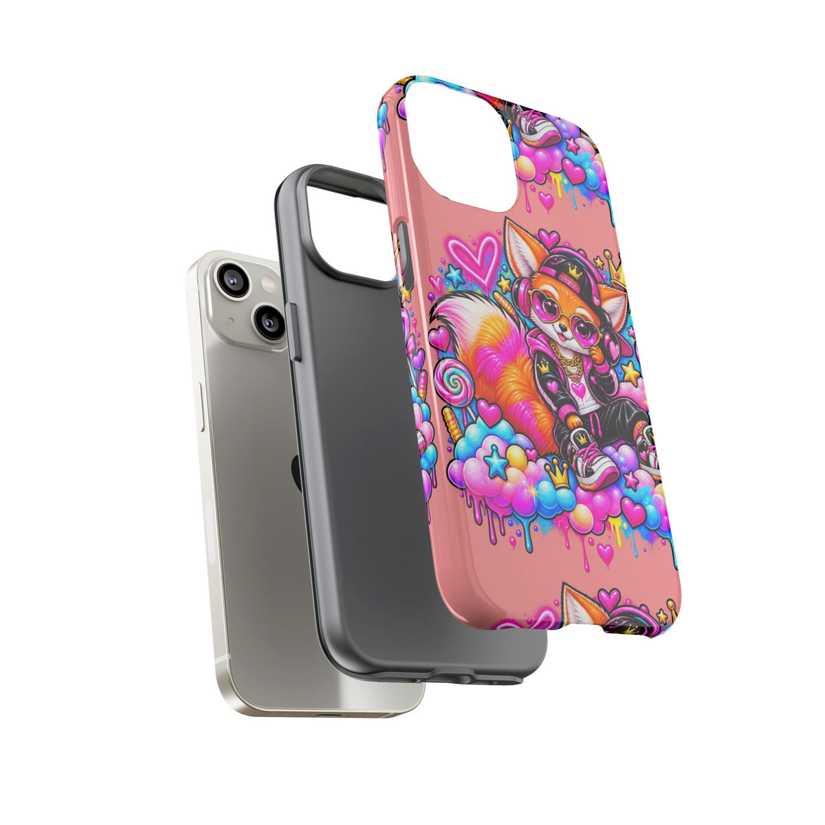 Cute Streetwear Fox Phone Case — Fox Streetwear Star
