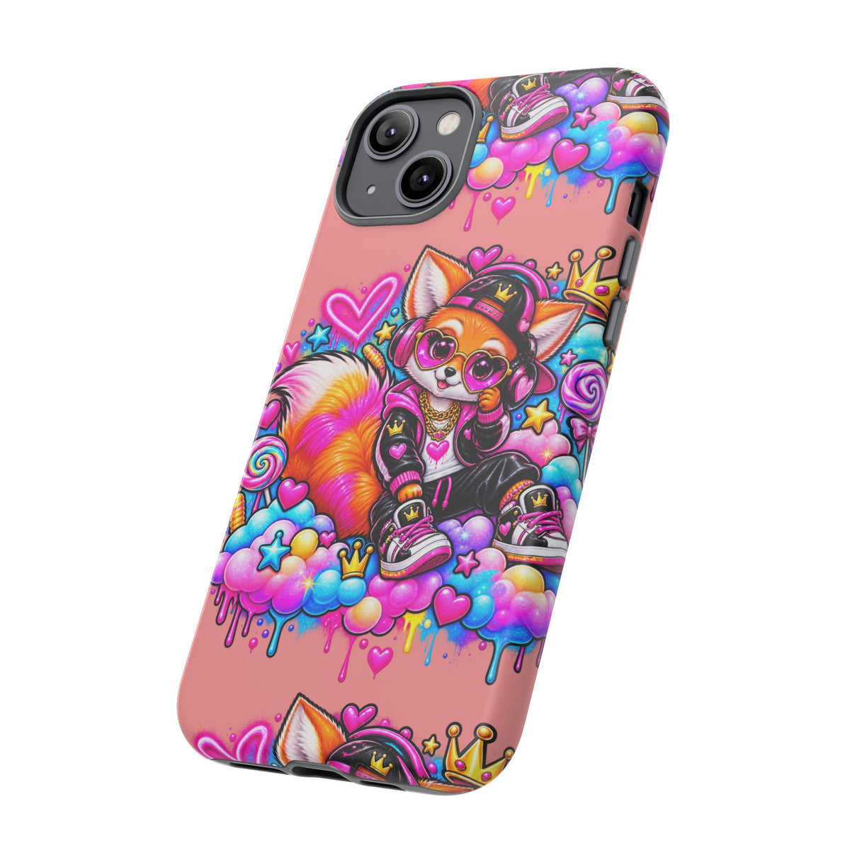 Cute Streetwear Fox Phone Case — Fox Streetwear Star