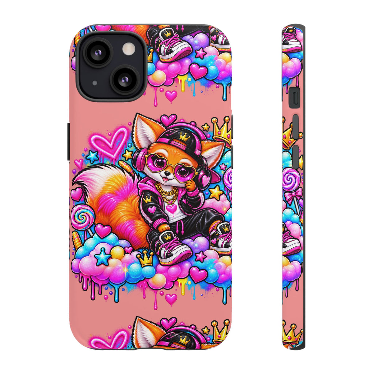 Cute Streetwear Fox Phone Case — Fox Streetwear Star